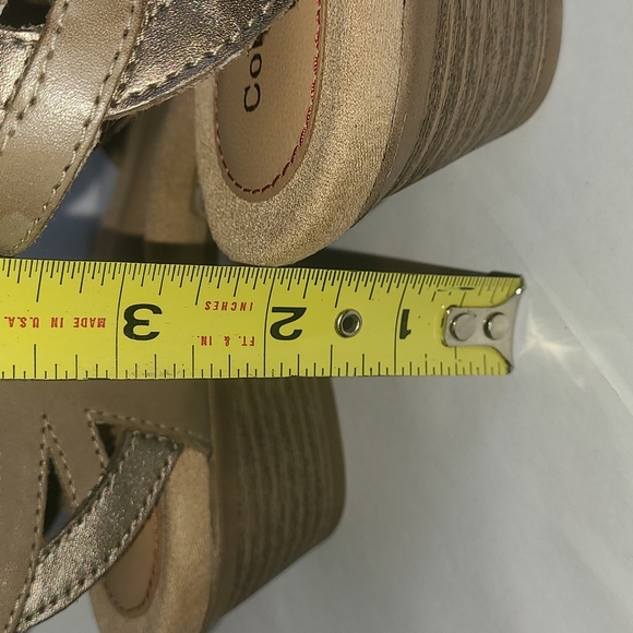 Clarks Women's Aubrey Pump, New Khaki Multi, Size 11 M - Picture 5 of 13